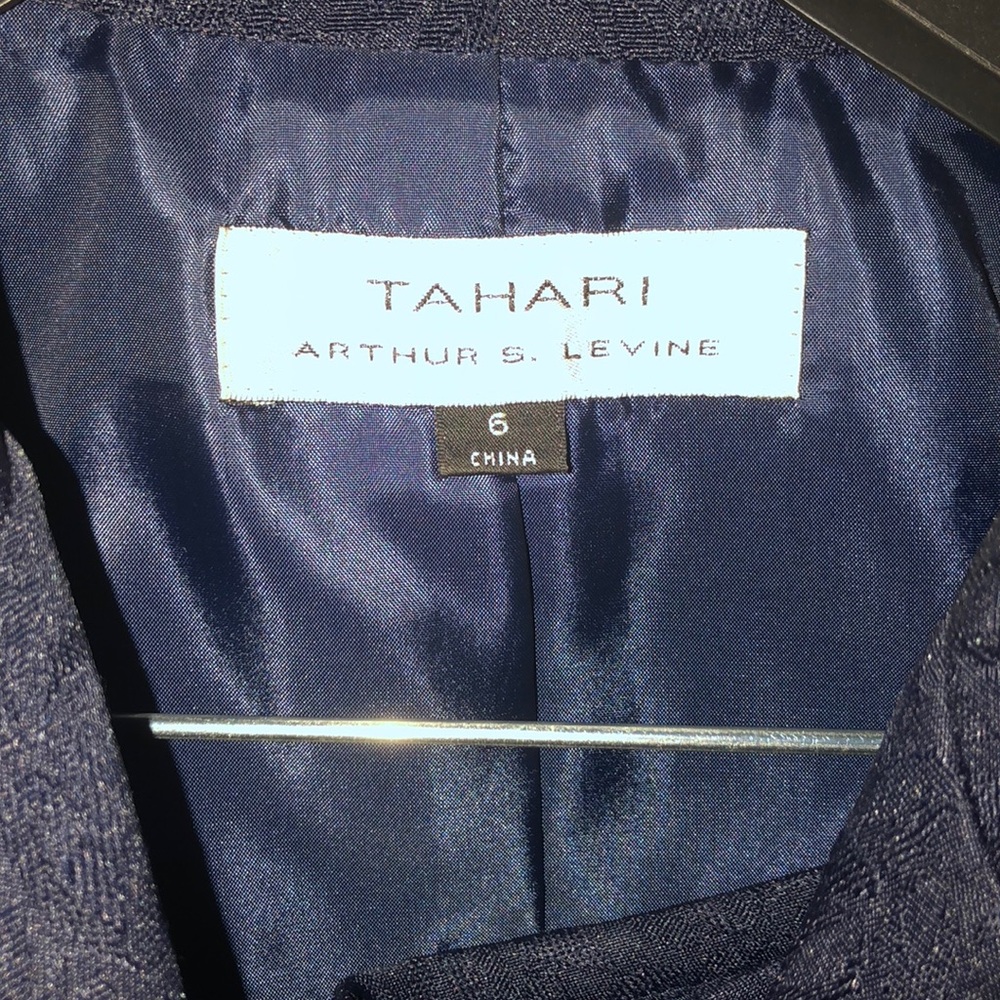 Navy Blue Skirt Suit